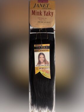 Janet Collection. 100% human hair. Mink yaky.